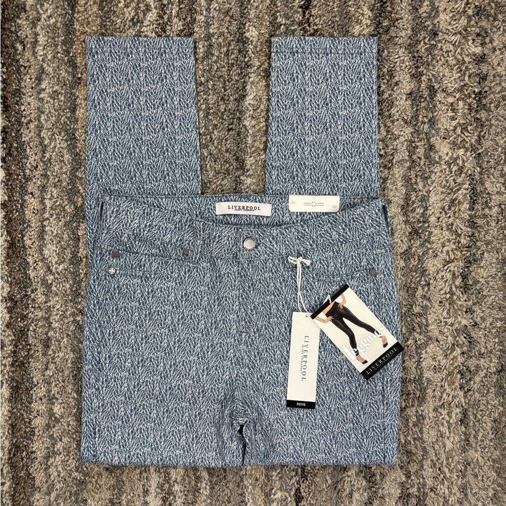 Liverpool Mid Rise Skinny Leggings/Jeggings Sz 6/28 Petite NWT | Liverpool NEW -